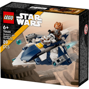 LEGO® Star Wars™ Plo Koon’s Jedi Starfighter™ Microfighter 75400